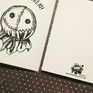 Trick or Treat Sam From Tric R Treat Tric R Treat Card - Etsy