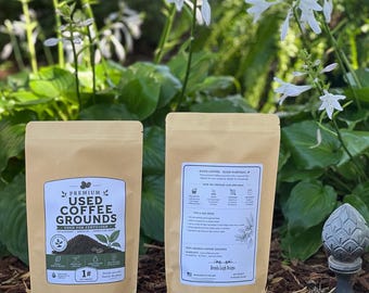 Recycle Used Premium Coffee Grounds- Fertilizer, Compost