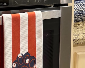 Decorative XL War Eagle Kitchen Towel 21x30