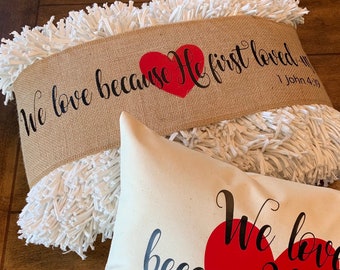 Scripture Pillow Wrap