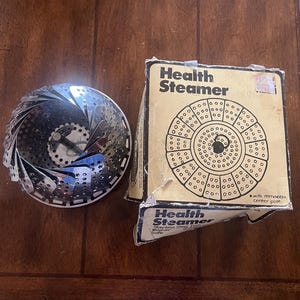 Vtg Stanley’s Hoan Collapsible Vegetable Strainer Health Steamer Basket Insert