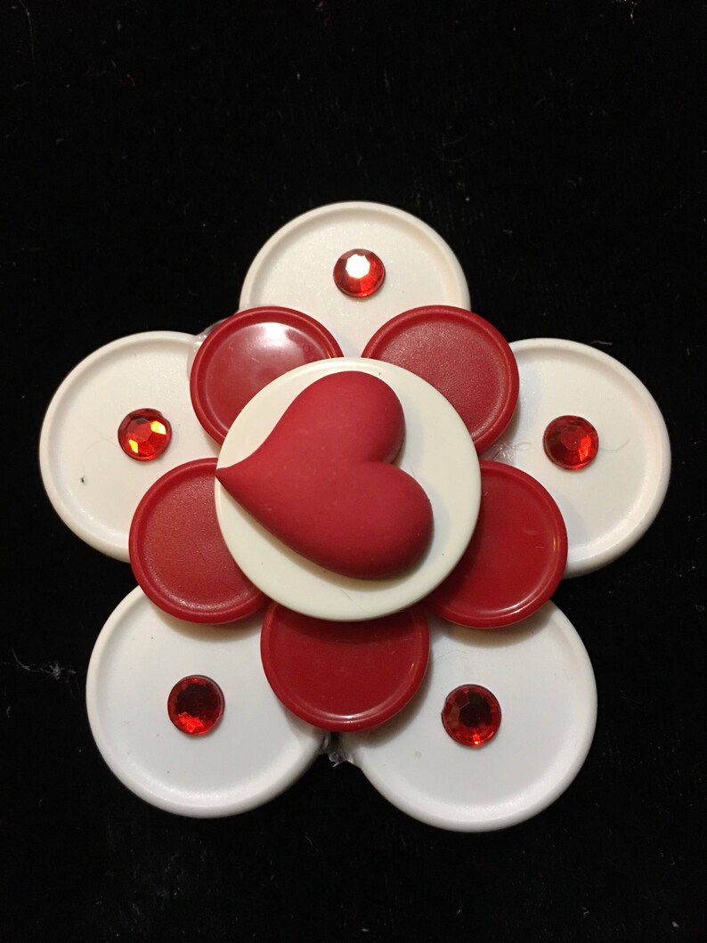 Valentines dayHeartishred geart badge love Valentine/'s Day gift