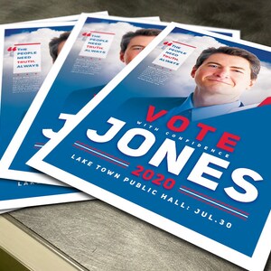Political Flyer Photoshop Template 8 (8 5x11 5x7 and 4x6) Etsy Political Flyer Photoshop Template 8 (8 5x11 5x7 and 4x6) Etsy