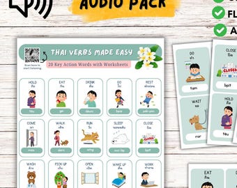 Essential Thai Verbs | Audio Pack