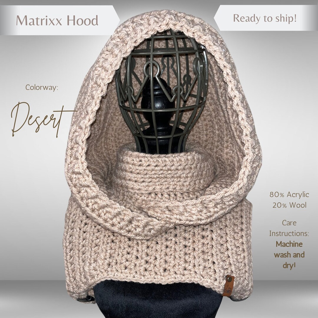 Matrixx Hood Hooded Cowl Matrix Hood Cowl With Hood Winter Hood Hood