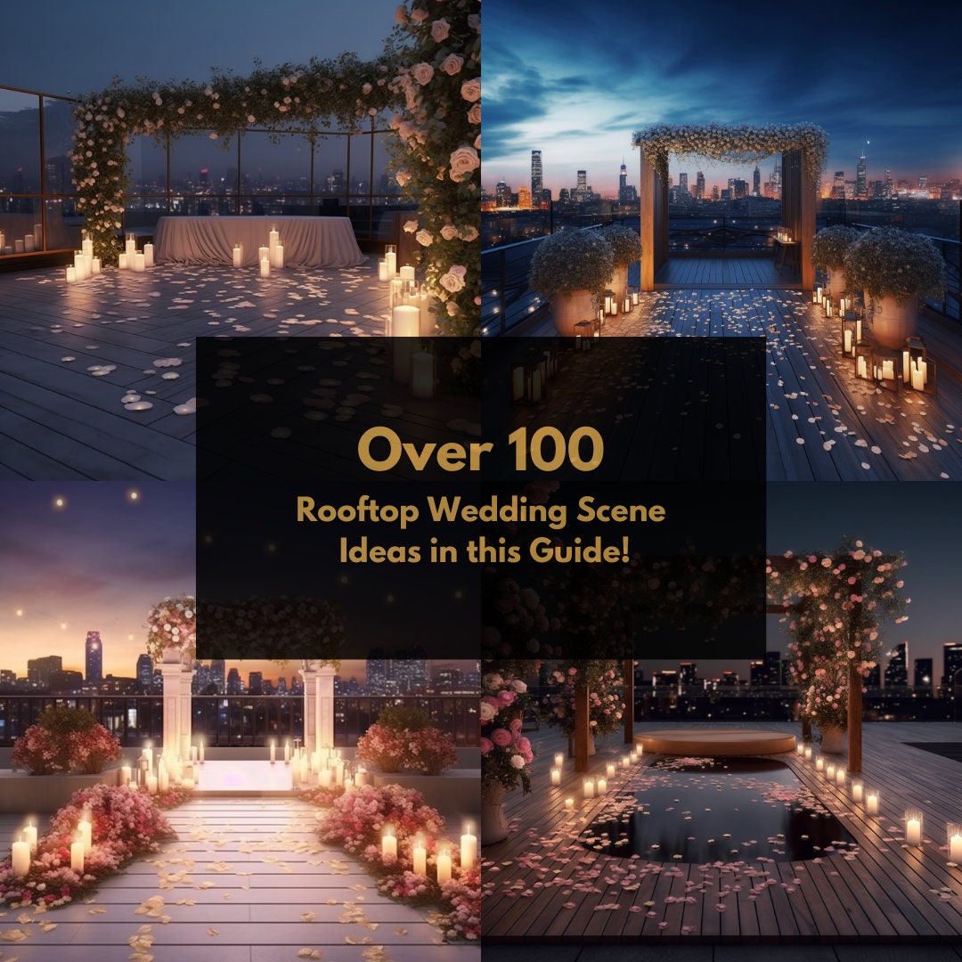 View of 100+ Rooftop Wedding Ideas: A Guide for a Rooftop Wedding Decor ...