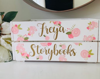 girls book storage