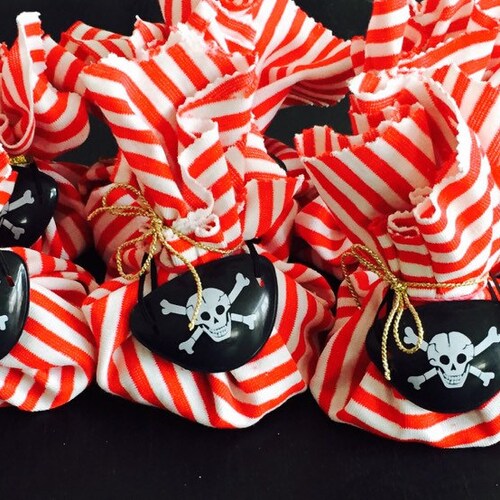Pirate Party Favors Party Favor Bags Pirate Theme Party Etsy