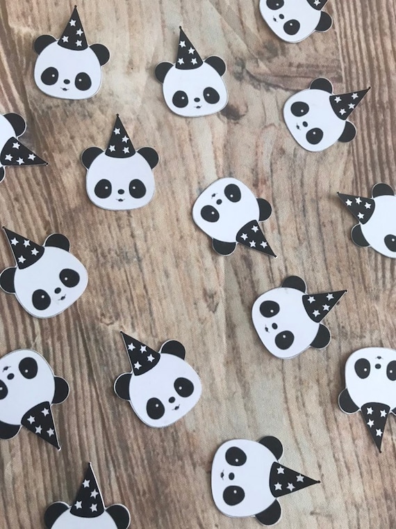 Confettis De Panda Anniversaire Theme Panda Party Fete Etsy