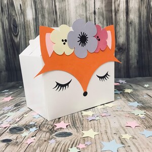 Fox Birthday Party Boxes Woodland Theme Party Foxes Party - Etsy