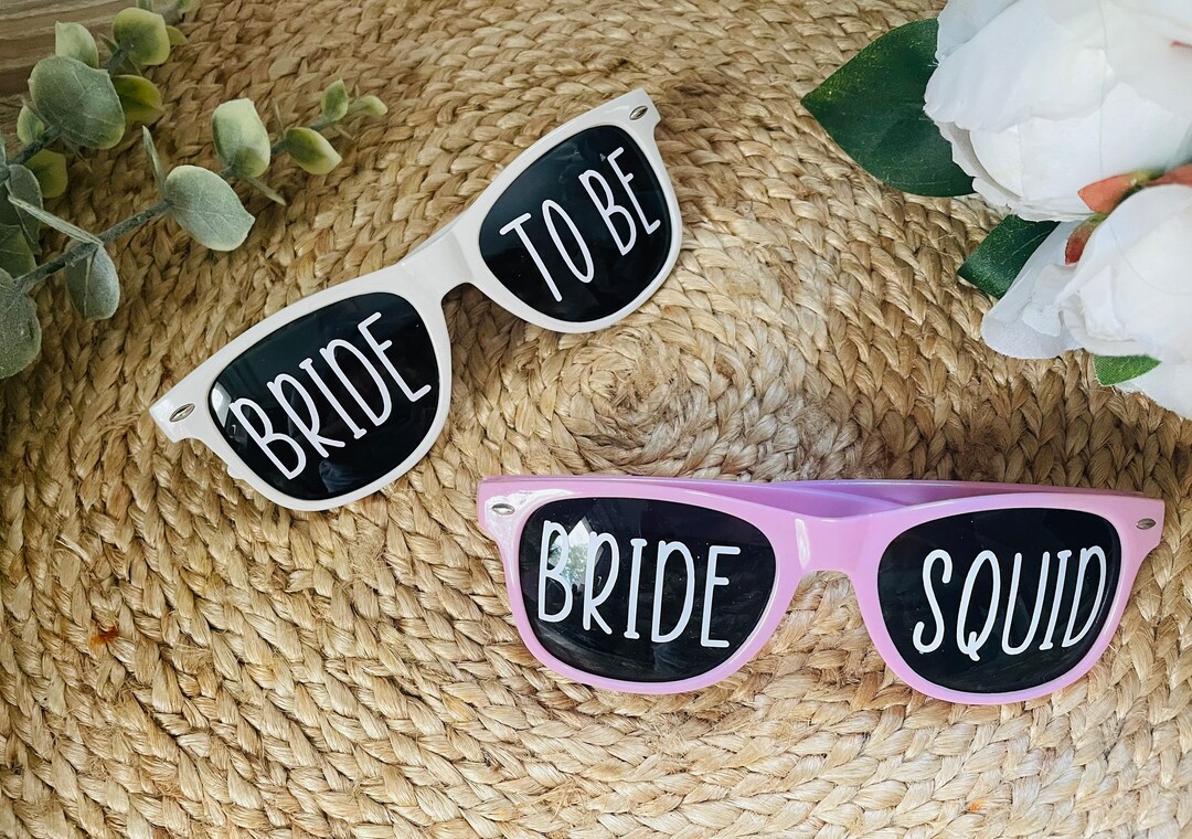 Custom Bride Sunglasses, Hen Party Sunglasses, Bridal, Bachelorette