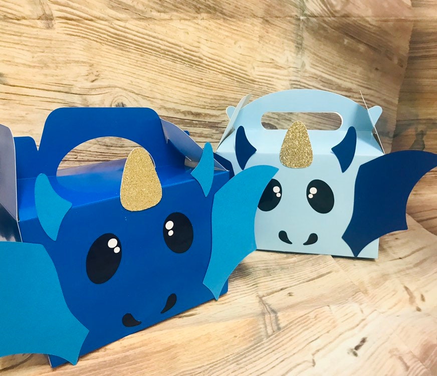 Dragon party box dragon party favors dardon goodie bags Etsy