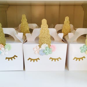 unicorn party pre filled girls party boxes, unicorn loot bags, unicorn party, unicron gifts