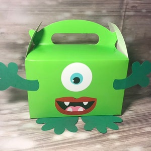 Monster party favour boxes, monsters party loot bags, monsters gift box, monsters goodie bags