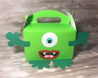 Monster party favour boxes, monsters party loot bags, monsters gift box, monsters goodie bags