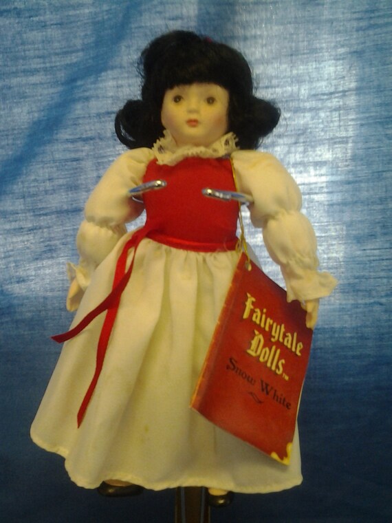 snow white porcelain doll