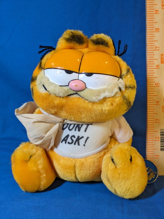 Don't Ask! Garfield Plush - Etsy