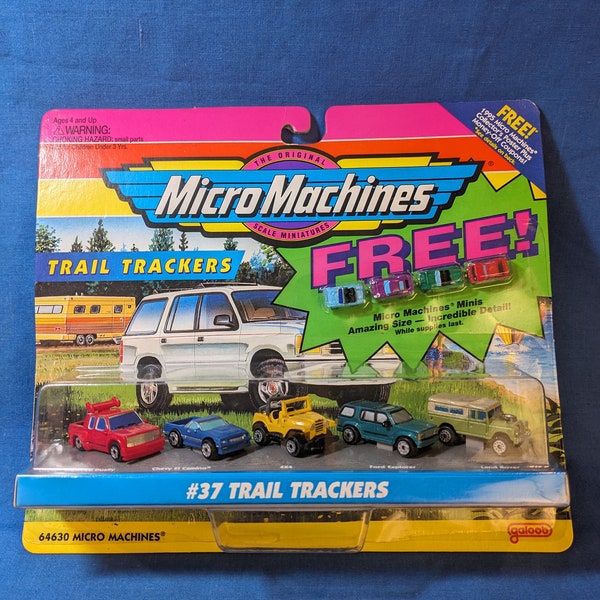 Micro Machines Trail Trackers