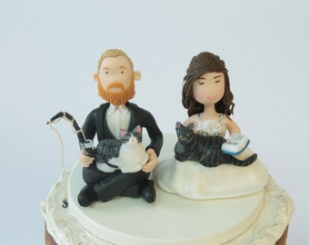 Handmade Figurines Cake Toppers For Par Artificeproducciones