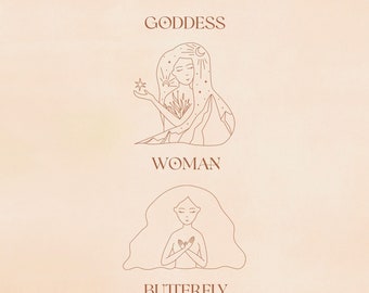 Goddess Woman : Butterfly Human (2nd Edition) — Poems and Prose by S.C Lourie