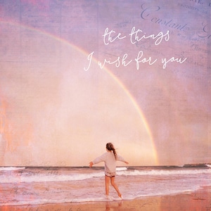 NOUVEAU**** Journal « The Things I wish for you » par S.C Lourie, édition spéciale, papeterie et oeuvre d'art pour femmes