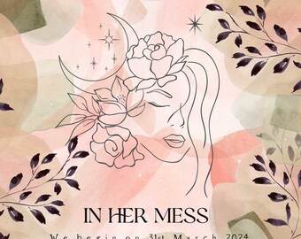 New - EXCLUSIVE :  'The Goddess in her Mess'  with S.C Lourie Printable Materials Download 1.0 (The Official Launch)