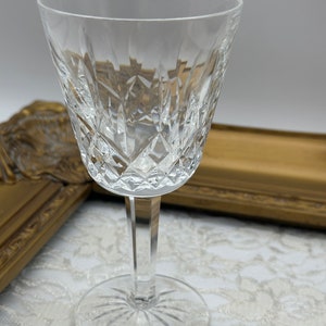 LISMORE WINE CLARET Waterford  / Crystal / Fine Dining / Glassware / Wine Glass