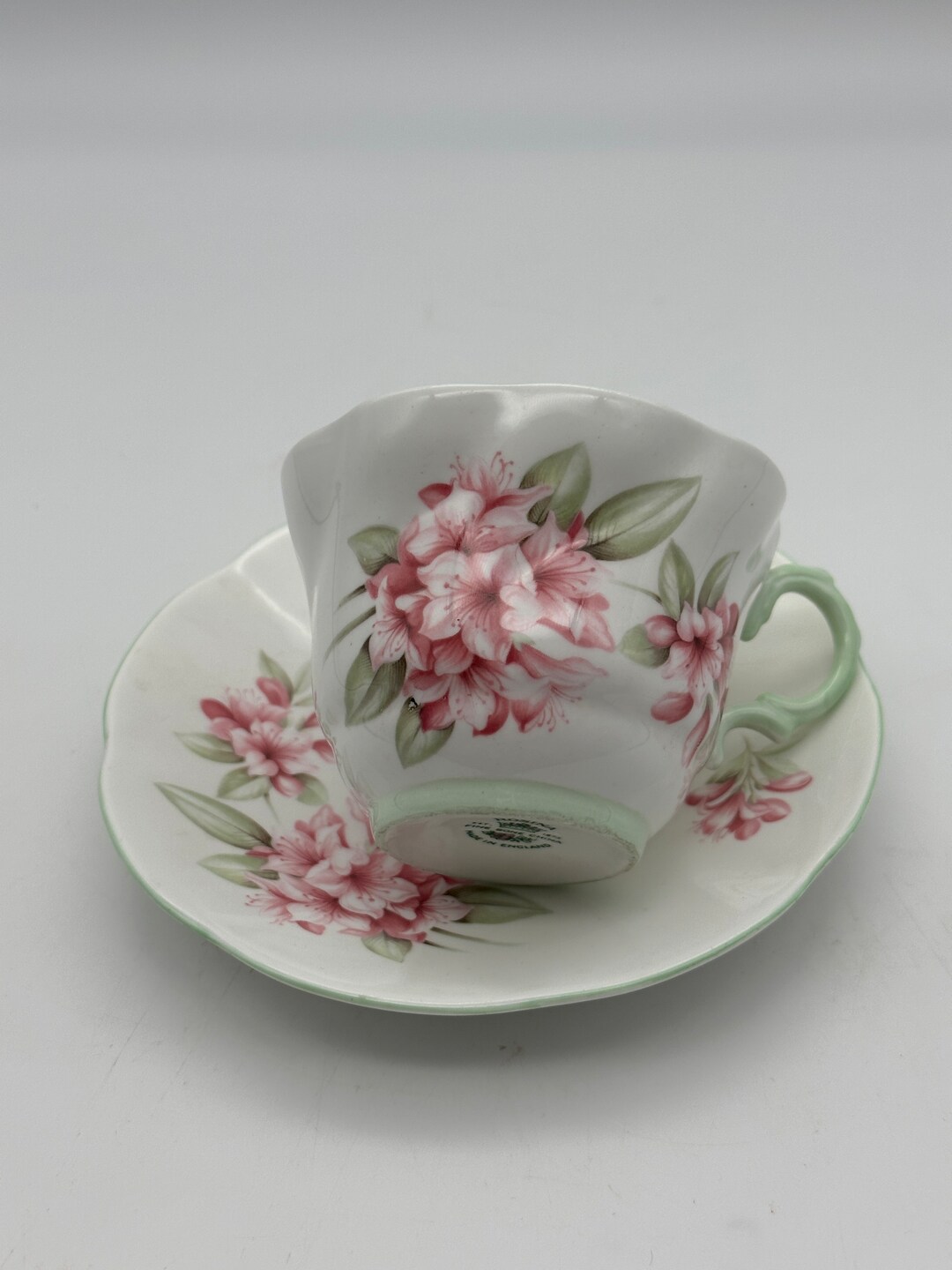 Vintage Cup & Saucer Set ROSINA Fine Bone China Made in England / Tea