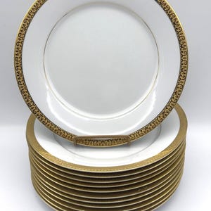 DINNER PLATE - Royal Gallery China (circa -1991) / Formal China / Gold China / Wedding / Shower