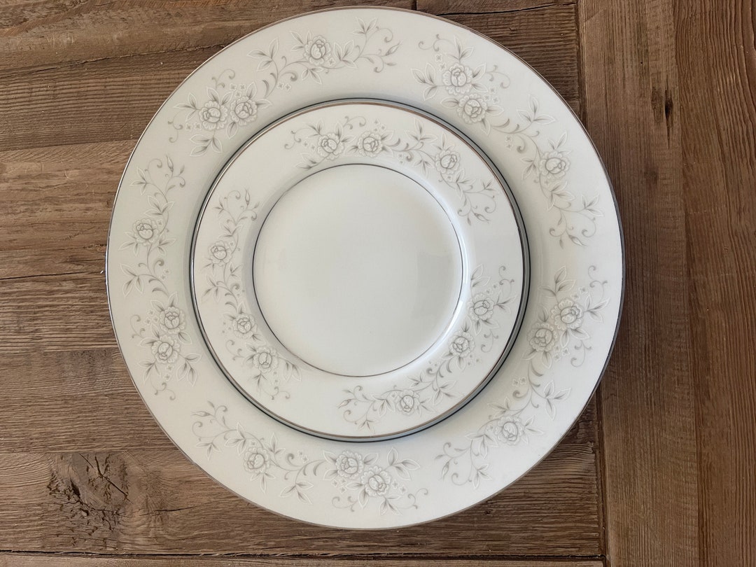 OPEN STOCK Fine China Platinum Rose Japan Wedding / Bridal Shower / Tea