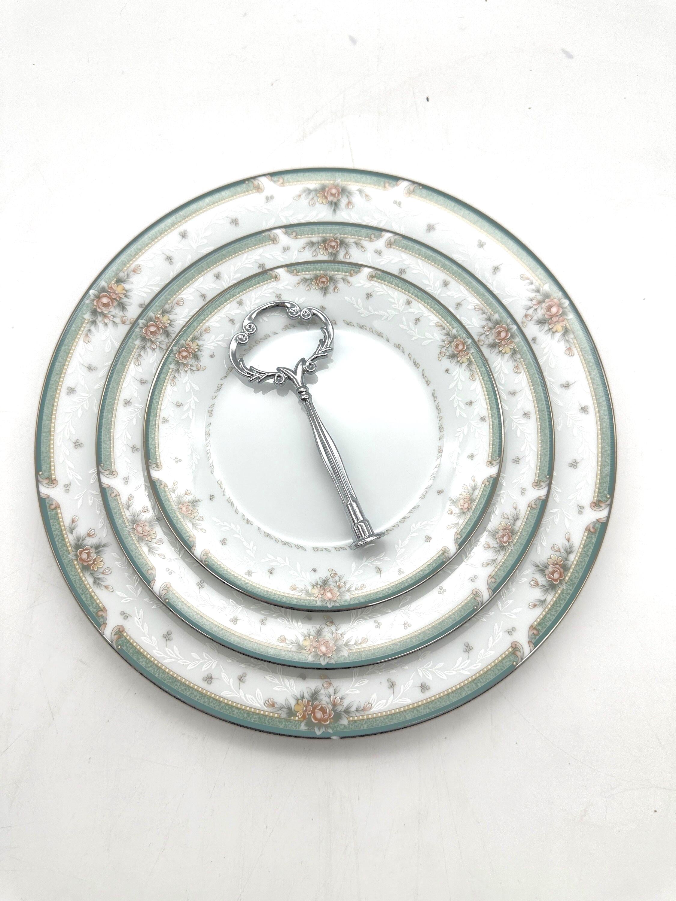 ノリタケグリーンブライアNoritake Greenbrier中皿径21cm5枚 ノリタケ