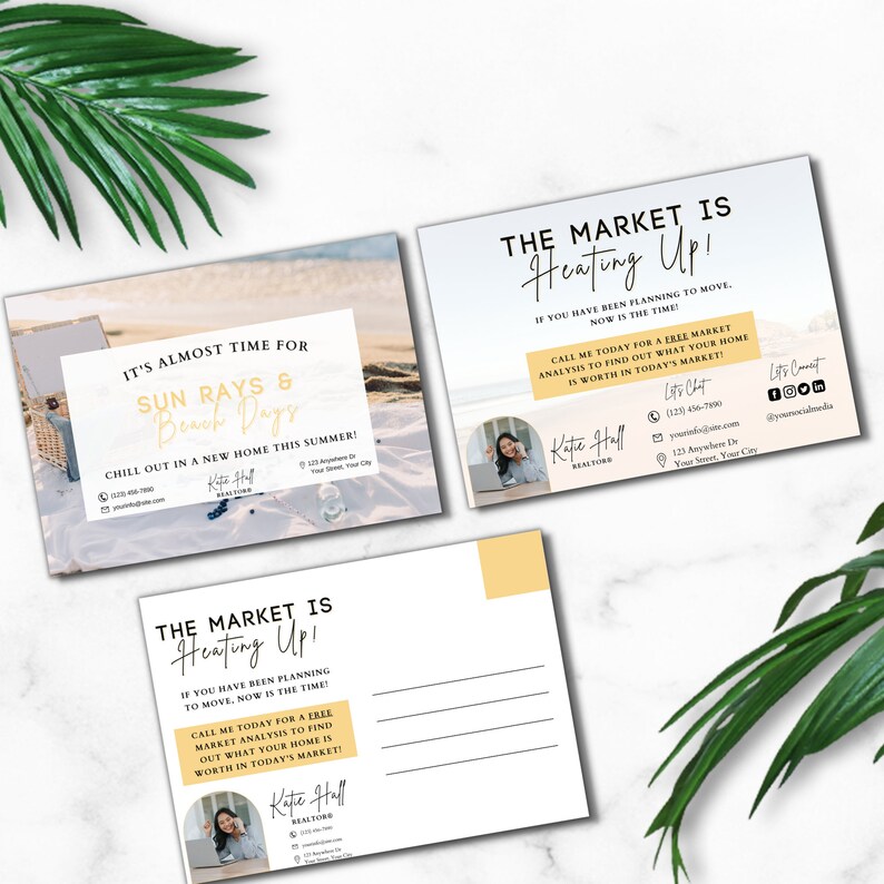 Real Estate Summer Marketing Mailers Realtor Summer Marketing Real