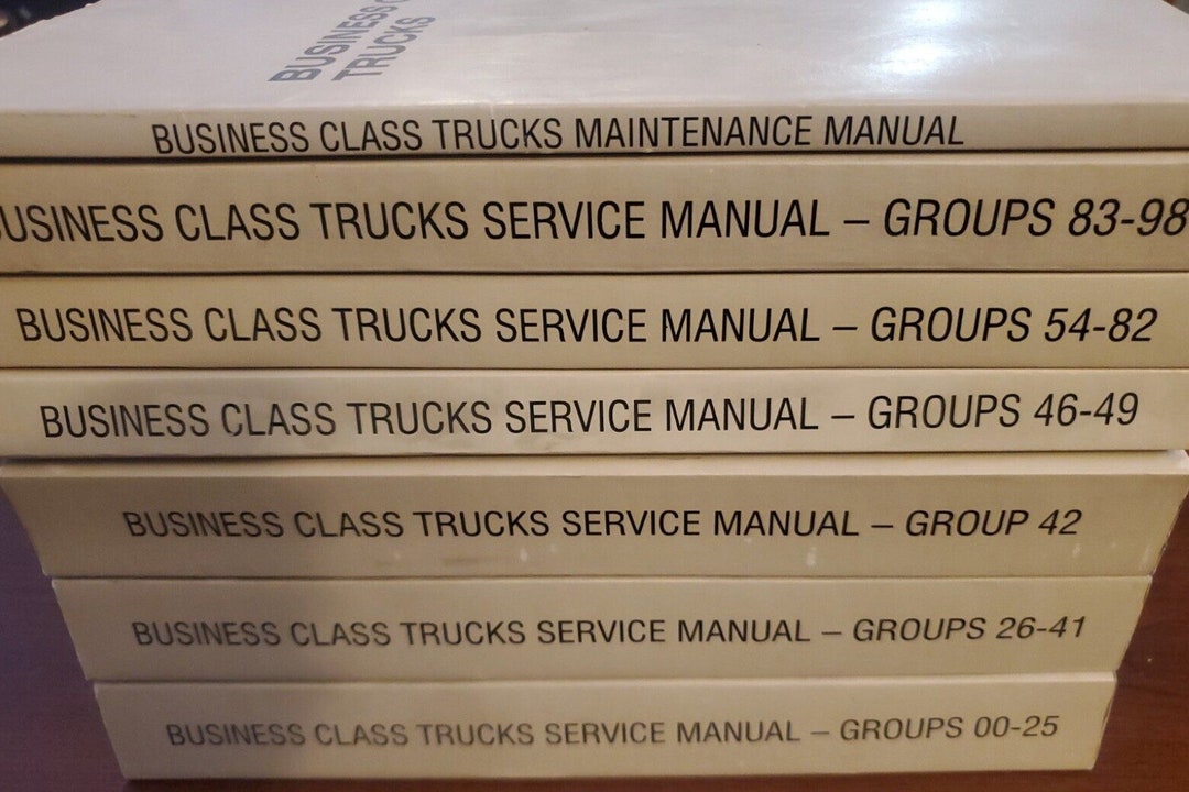Freightliner Business Class Trucks Trucks Service Manual Set Extra FL