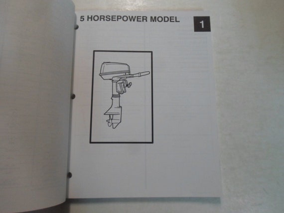 1995 Force Outboards Technicians Handbook Manual … - image 5