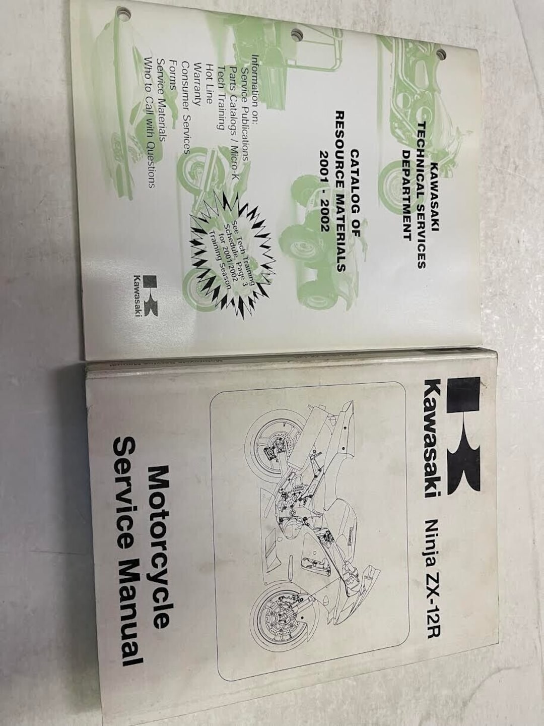 2002 Kawasaki Ninja ZX-12R Service Repair Shop Manual OEM 99924