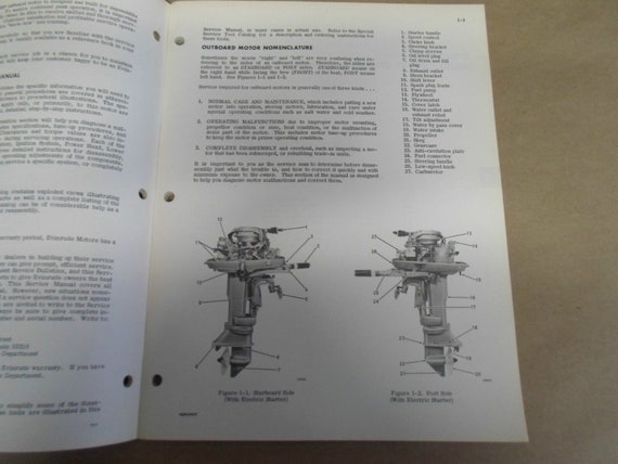 1973 Evinrude Service Shop Repair Manual 18 Hp 18… - image 4