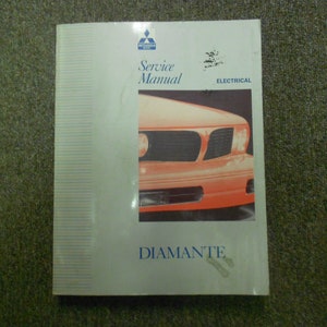 Mitsubishi Diamante 整備解説書 95年式 Mitsubishi Service Manual - Etsy - Page 2
