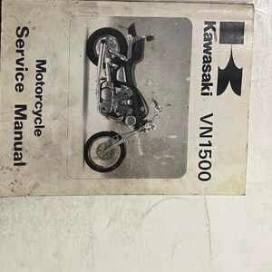 1987 1988 1989 1993 1996 1998 1999 Kawasaki VN1500 Servicereparatiewerkplaatshandleiding