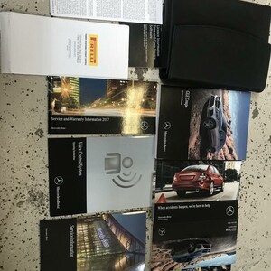 2017 Mercedes Benz Gle Coupe Class Models Owners Operators Manual Set Factory