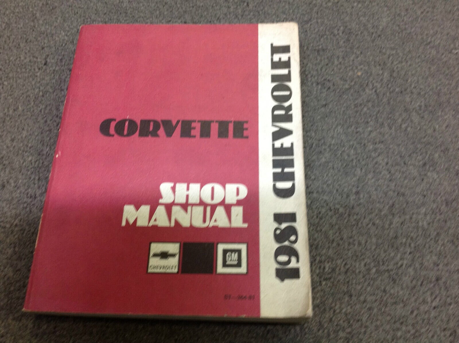 1981 Chevrolet Chevy Corvette Service Repair Shop Manual Etsy