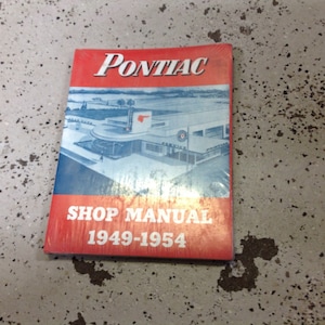 1949 1950 1951 1952 1953 1954 PONTIAC Service Workshop Shop Repair Manual NEW