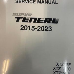 2014 2015 2016 2017 2018 2019 2020 YAMAHA Super Tenere Service Shop Manual