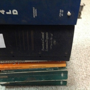 1993 Ford Ranger Truck Service Shop Repair Manual Set W Pced + Ewd ...