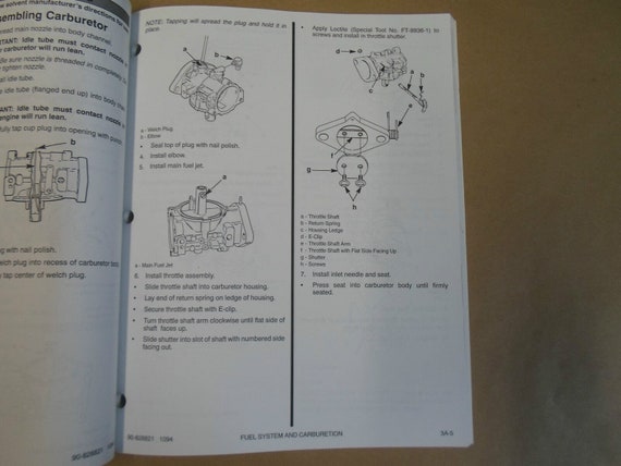 1995 Force Outboards 40/50 HP Service Shop Repair… - image 6