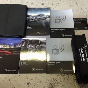 2016 Mercedes Benz C Class Models Owners Operators Manual Set Factory Oem Book