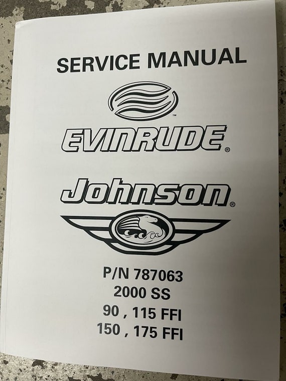 2000 Evinrude Ss 90 115 Ffi 150 175 Ffi Service S… - image 4