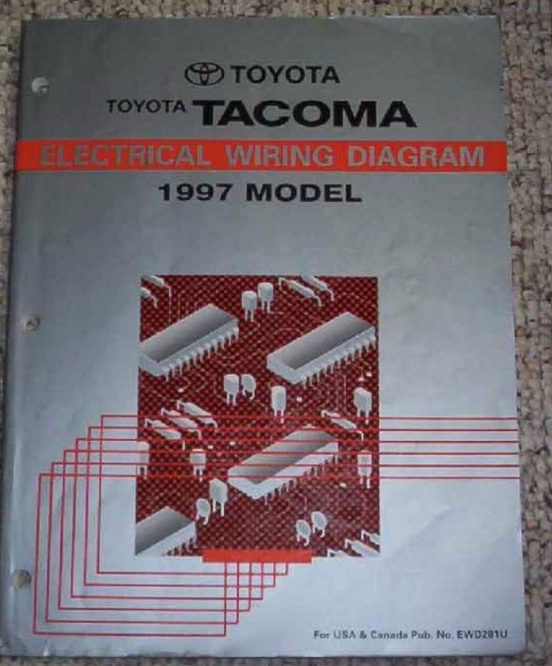 1997 Toyota Tacoma Electrical Wiring Diagram Troubleshooting Manual EWD