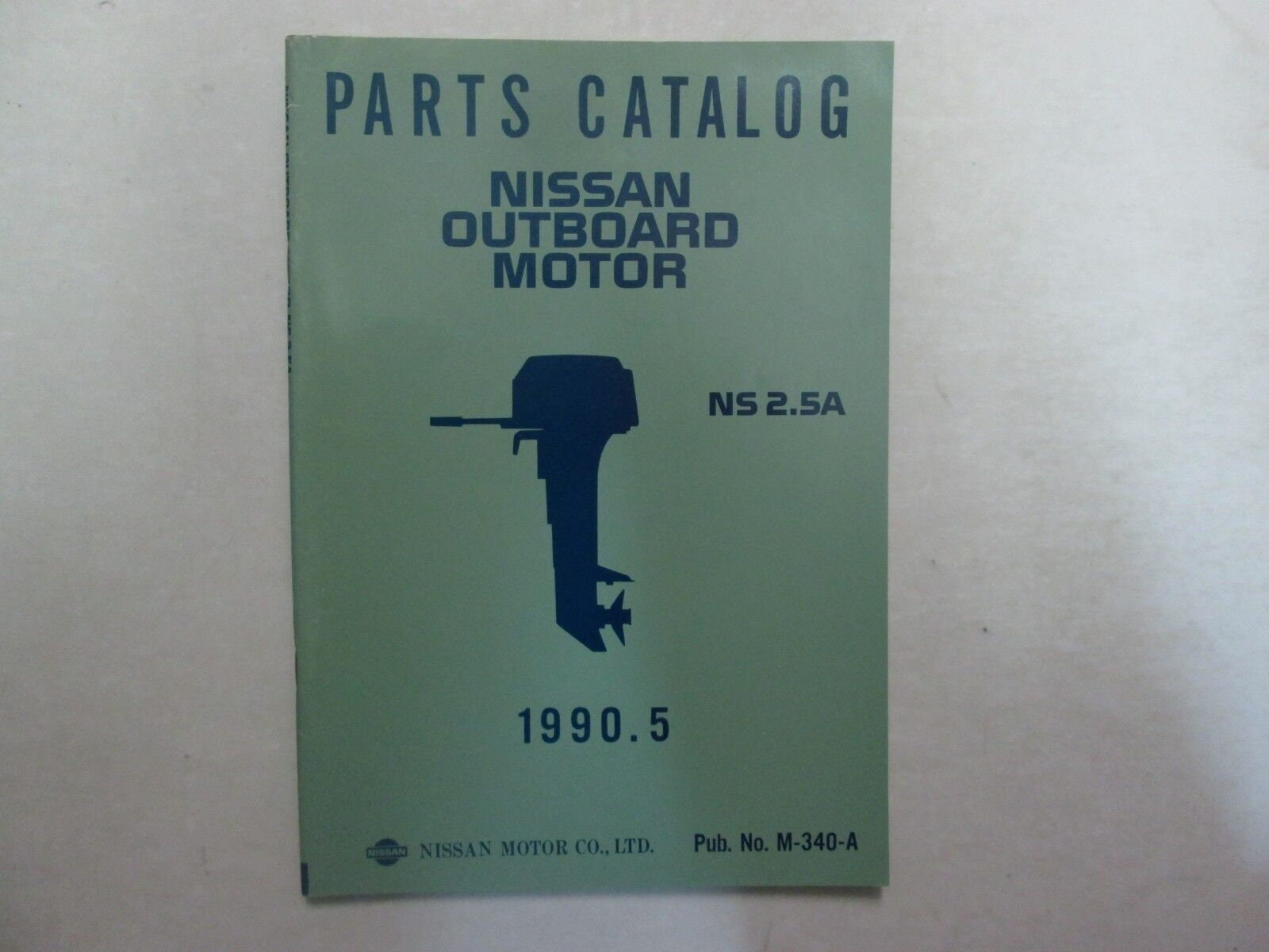 1990 Nissan Outboard Motor Ns 2.5A Parts Catalog M340A Etsy