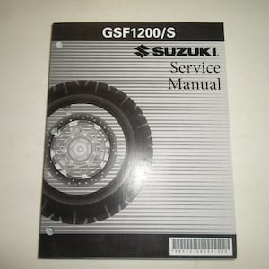 2001 2002 2003 2004 2005 Suzuki GSF1200/S Service Repair Shop Manual NEW Factory