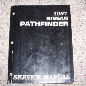 1997 Nissan Pathfinder Service Repair Shop Workshop Manual Factory OEM